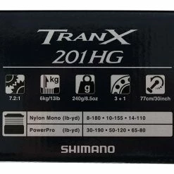 Shimano Tranx 201A-HG Lefthand Baitcast Reel -Shimano Shop 107186 3