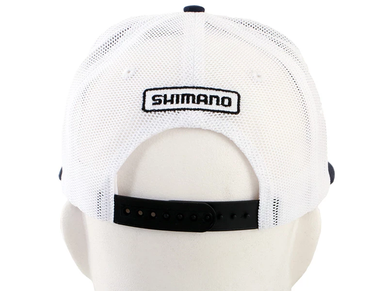 Shimano Corporate Trucker Cap Navy/White 3 Shimano Corporate Trucker Cap Navy/White - Image 3