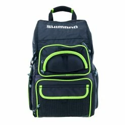 Shimano Backpack With Tacklebox Black/Green XL