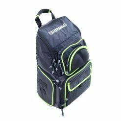 Shimano Backpack With Tacklebox Black/Green XL 8 Shimano Backpack With Tacklebox Black/Green XL -Shimano Shop 107282 5 n