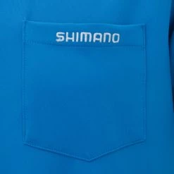 Shimano Sports Mens Polo Shirt With Pocket Blue 2XL -Shimano Shop 113403 4 n y 4