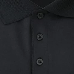 Shimano Sports Mens Polo Shirt With Pocket Black M -Shimano Shop 113405 4 n y 2