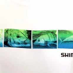 Shimano Collage White T-Shirt M 6 Shimano Collage White T-Shirt M -Shimano Shop 11517 4 n