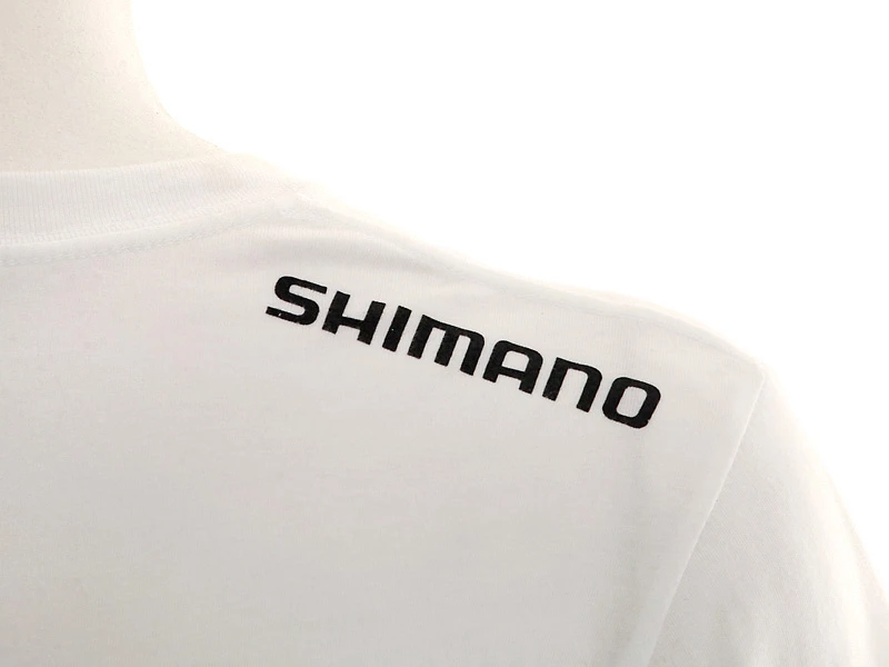 Shimano Collage White T-Shirt M 4 Shimano Collage White T-Shirt M - Image 4