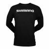 Shimano Game Time Mens Long Sleeve Shirt Black L