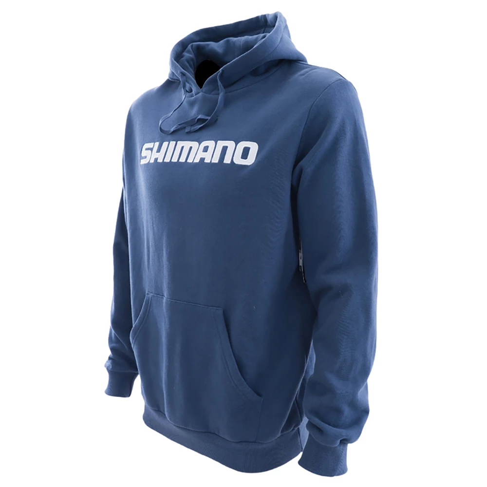 Shimano Corporate Mens Hoodie Navy/White L 1 Shimano Corporate Mens Hoodie Navy/White L
