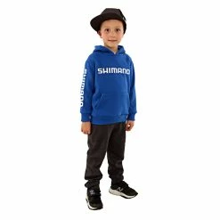 Shimano Corporate Kids Hoodie Blue Size 8 -Shimano Shop 130736 5 n y 2