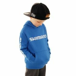Shimano Corporate Kids Hoodie Blue Size 8 -Shimano Shop 130736 8 n y 2