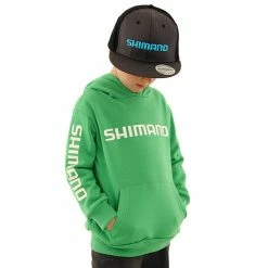 Shimano Corporate Kids Hoodie Green Size 8 8 Shimano Corporate Kids Hoodie Green Size 8 -Shimano Shop 130748 6 n y 2