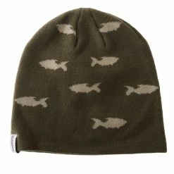 Shimano Knitted Kids Beanie Shark Green