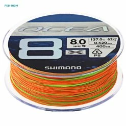 Shimano Ocea 8 Jigging Braid Multicolour