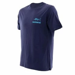 Shimano Marlin T-Shirt Navy Blue Medium