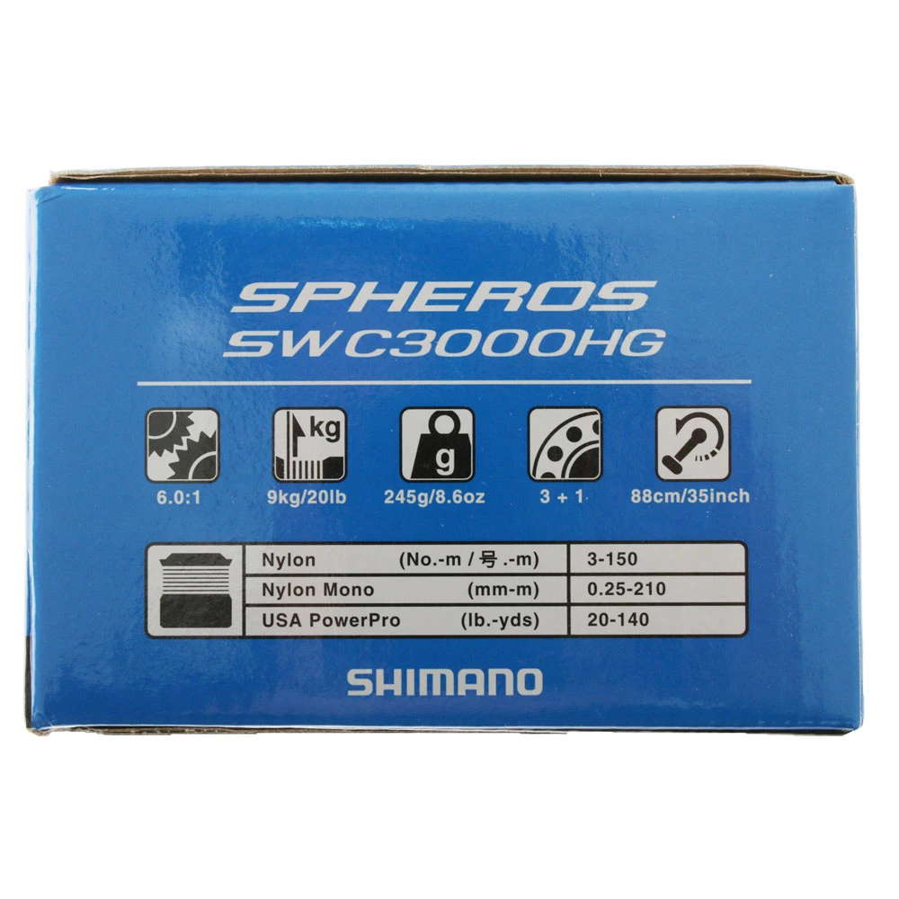 Shimano Spheros SPC3000HG SW Spinning Reel 2 Shimano Spheros SPC3000HG SW Spinning Reel - Image 2