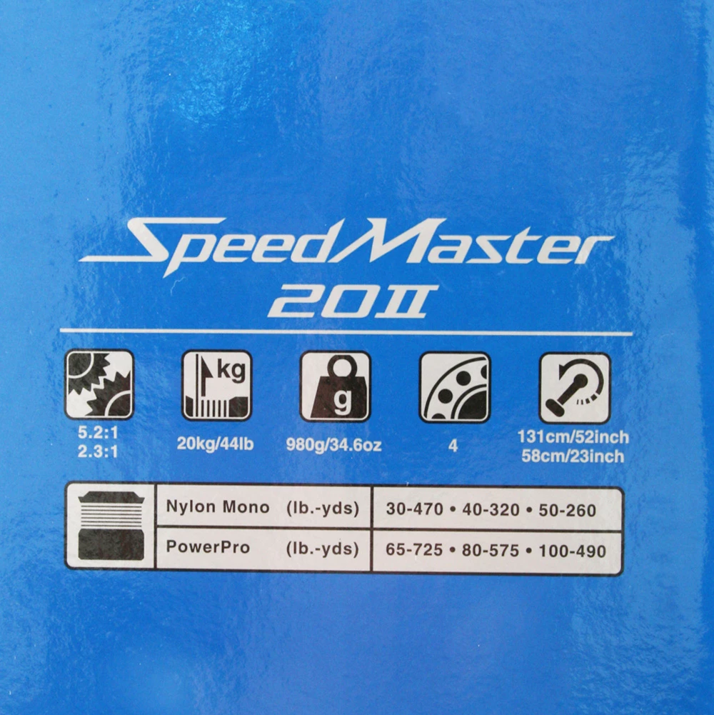 Shimano SpeedMaster LD II 20 2-Speed Overhead Reel 2 Shimano SpeedMaster LD II 20 2-Speed Overhead Reel - Image 2