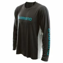 Shimano Technical Mens Long Sleeve Shirt Carbon