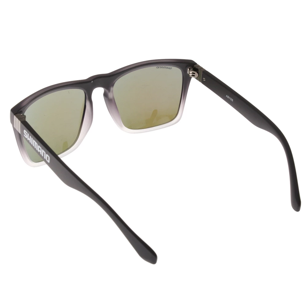 Shimano Abyss Polarised Sunglasses Navy Fade/Smoke/Blue Mirror 3 Shimano Abyss Polarised Sunglasses Navy Fade/Smoke/Blue Mirror - Image 3