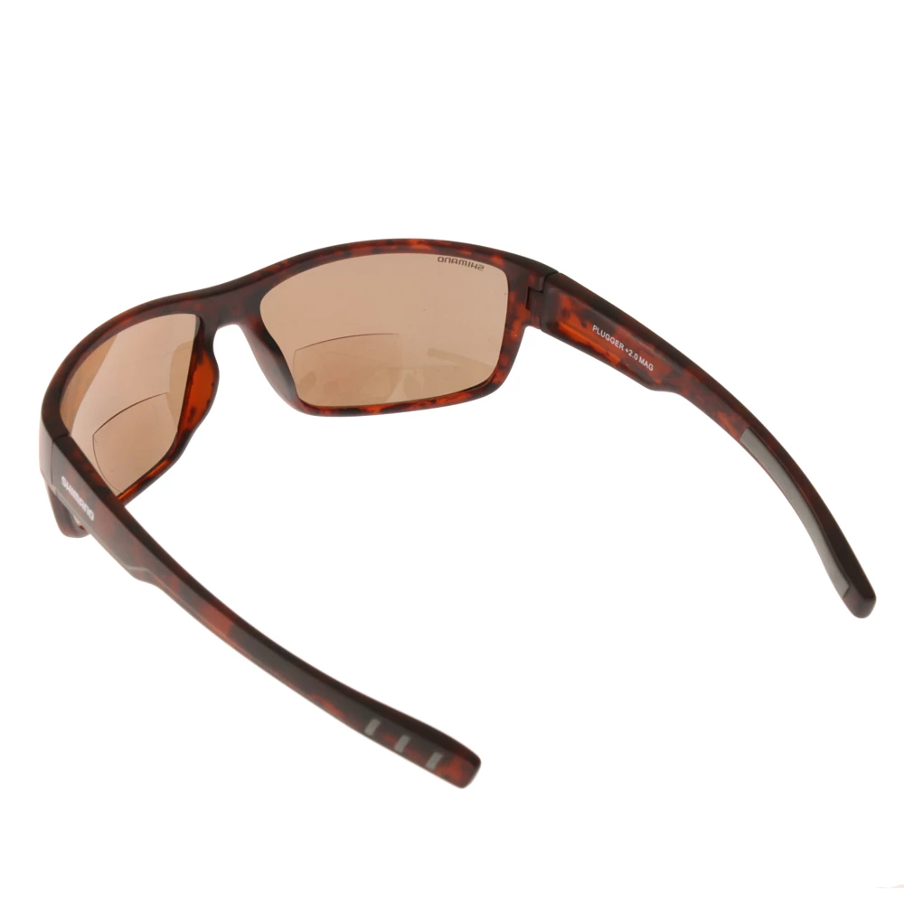 Shimano Plugger Sunglasses +2.0 Mag Tortoise Shell/Brown 3 Shimano Plugger Sunglasses +2.0 Mag Tortoise Shell/Brown - Image 3