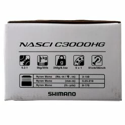 Shimano Nasci C3000HG FC Spinning Reel