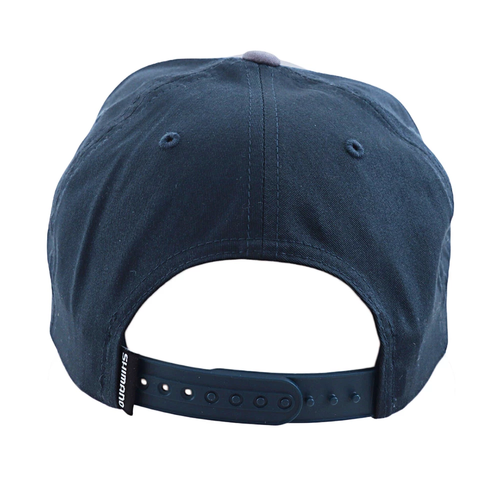 Shimano Leather Patch Cap Ombre Blue 3 Shimano Leather Patch Cap Ombre Blue - Image 3