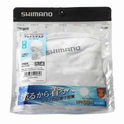 Shimano Sun Protection Neck Gaiter/Face Mask UPF50 White Camo