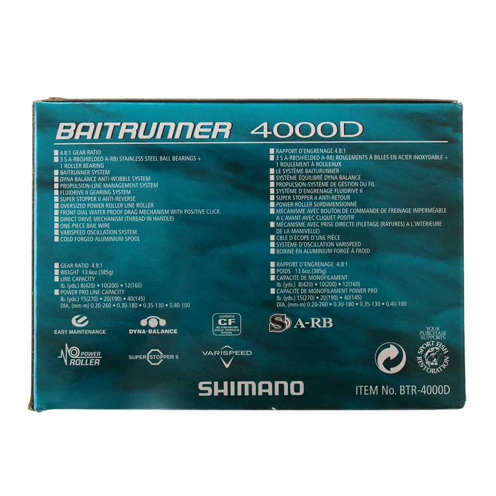 Shimano Baitrunner 4000 D Reel 2 Shimano Baitrunner 4000 D Reel - Image 2