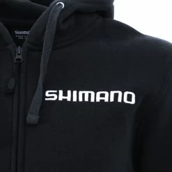 Shimano Charcoal Fleece Zip Up Hoodie Size 2XL 6 Shimano Charcoal Fleece Zip Up Hoodie Size 2XL -Shimano Shop 74112 4 n