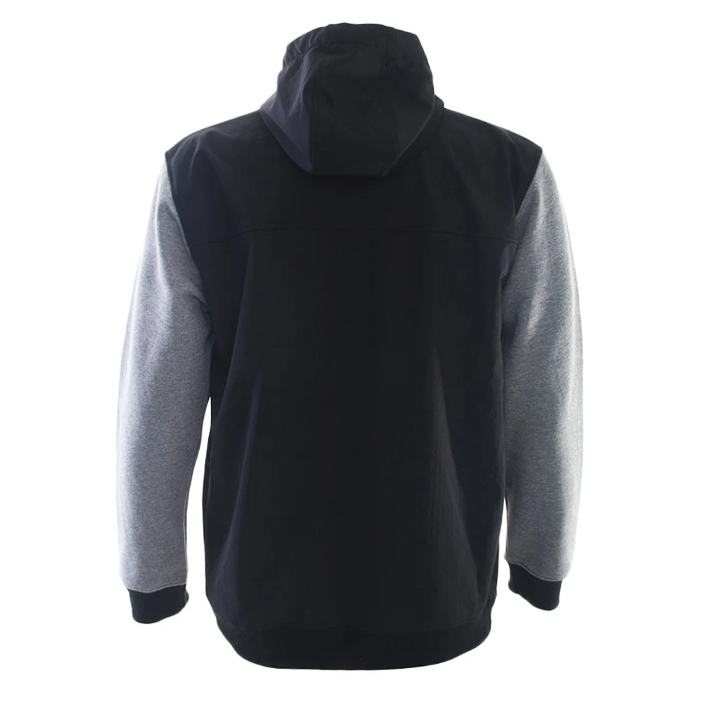Shimano Bonded Fleece Hoodie Black/Grey 2XL 2 Shimano Bonded Fleece Hoodie Black/Grey 2XL - Image 2