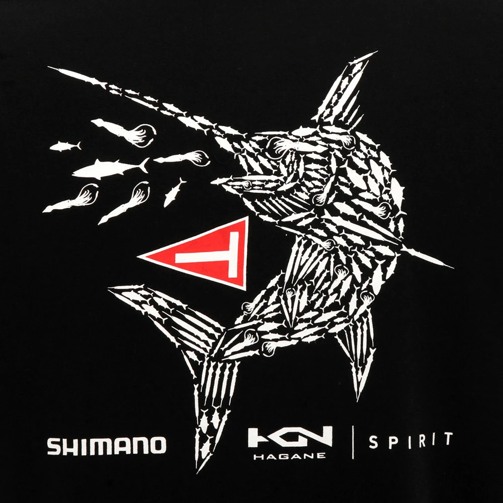 Shimano Lure'd In Swordfish T-Shirt Black S 4 Shimano Lure'd In Swordfish T-Shirt Black S - Image 4