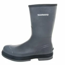 Shimano Evair Mens Rubber Boat Gumboots Grey US9 -Shimano Shop evarb12gr 2 5