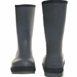 Shimano Evair Mens Rubber Boat Gumboots Grey US9 -Shimano Shop evarb12gr 5 5