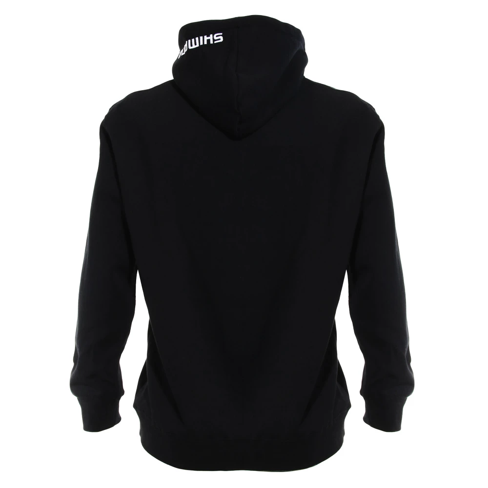 Shimano Black Zip-Up Fleece Hoodie M 2 Shimano Black Zip-Up Fleece Hoodie M - Image 2