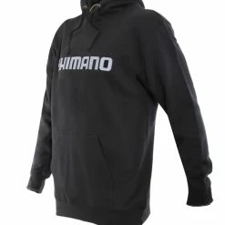 Shimano Charcoal Fleece Pullover Hoodie L