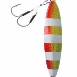 Shimano Coltsniper Wonderfall Jig 85mm 80g Red Gold Zebra Glow