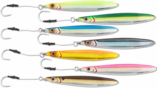 Shimano Butterfly Flat-Side Mechanical Jig Orange Gold 280g 9/0 1 Shimano Butterfly Flat-Side Mechanical Jig Orange Gold 280g 9/0