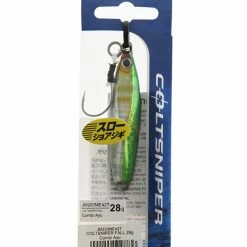 Shimano ColtSniper Flatfall Jig 28g 42T Silver Chartreuse 11 Shimano ColtSniper Flatfall Jig 28g 42T Silver Chartreuse -Shimano Shop tcs5020 1